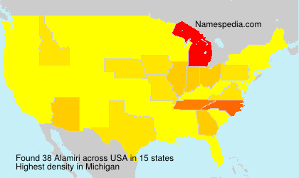 Surname Alamiri in USA Surname Alamiri in USA