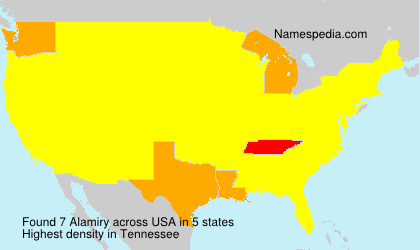 Surname Alamiry in USA Surname Alamiry in USA