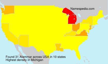 Surname Alammar in USA Surname Alammar in USA
