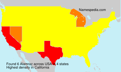 Surname Alamraz in USA Surname Alamraz in USA