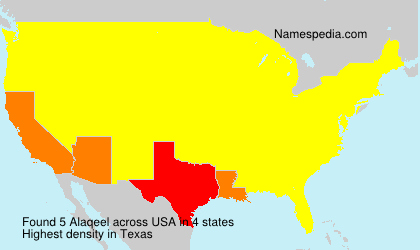 Surname Alaqeel in USA Surname Alaqeel in USA