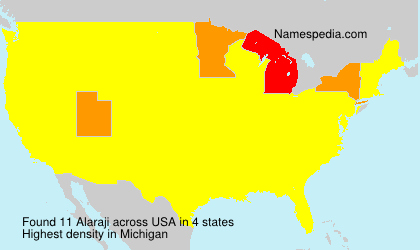 Surname Alaraji in USA Surname Alaraji in USA