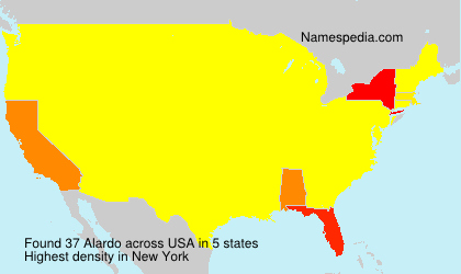 Surname Alardo in USA Surname Alardo in USA