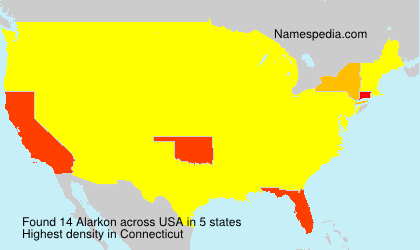 Surname Alarkon in USA
