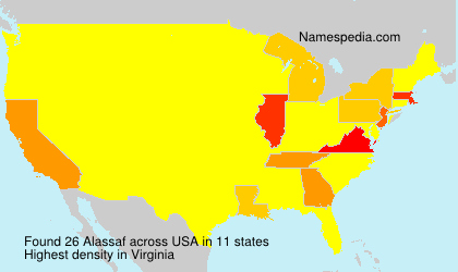 Surname Alassaf in USA Surname Alassaf in USA