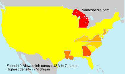 Surname Alawamleh in USA Surname Alawamleh in USA