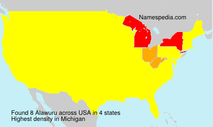 Surname Alawuru in USA Surname Alawuru in USA