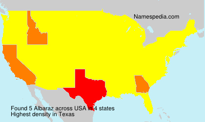 Surname Albaraz in USA Surname Albaraz in USA
