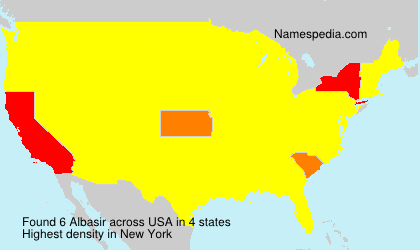 Surname Albasir in USA Surname Albasir in USA