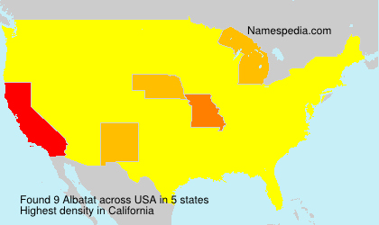 Surname Albatat in USA Surname Albatat in USA