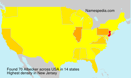 Surname Albecker in USA Surname Albecker in USA