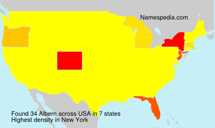 Surname Albern in USA Surname Albern in USA