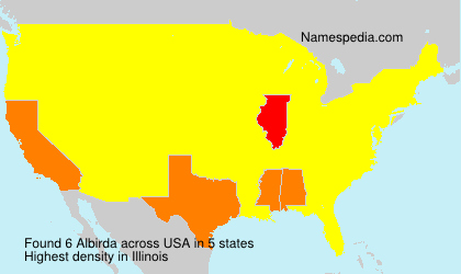 Surname Albirda in USA Surname Albirda in USA