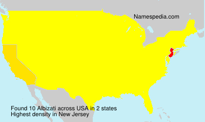 Surname Albizati in USA Surname Albizati in USA