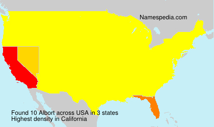 Surname Albort in USA Surname Albort in USA