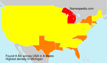 Surname Alc in USA Surname Alc in USA