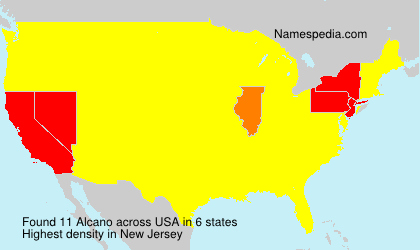 Surname Alcano in USA Surname Alcano in USA