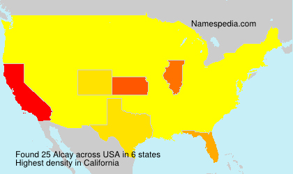 Surname Alcay in USA Surname Alcay in USA