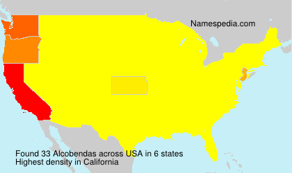 Surname Alcobendas in USA Surname Alcobendas in USA