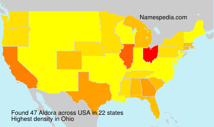 Surname Aldora in USA Surname Aldora in USA