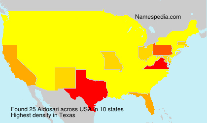 Surname Aldosari in USA