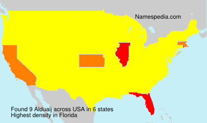 Surname Alduaij in USA Surname Alduaij in USA