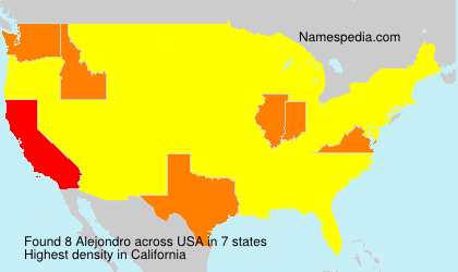 Surname Alejondro in USA Surname Alejondro in USA