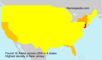 Surname Aleles in USA Surname Aleles in USA