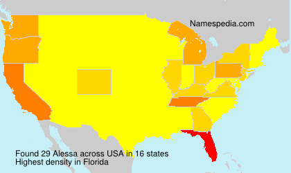 Surname Alessa in USA Surname Alessa in USA