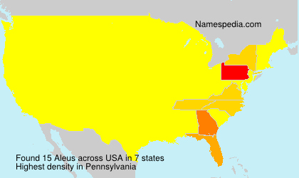 Surname Aleus in USA Surname Aleus in USA