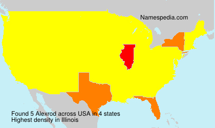 Surname Alexrod in USA Surname Alexrod in USA