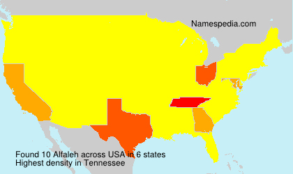 Surname Alfaleh in USA Surname Alfaleh in USA