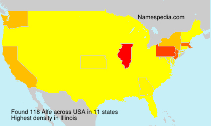 Surname Alfe in USA Surname Alfe in USA