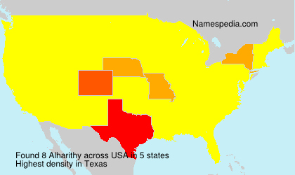 Surname Alharithy in USA Surname Alharithy in USA