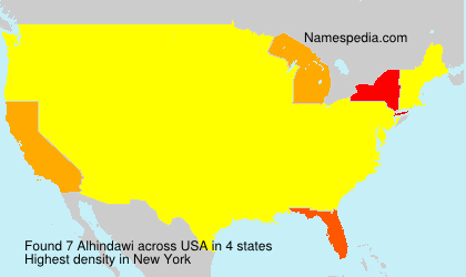 Surname Alhindawi in USA Surname Alhindawi in USA