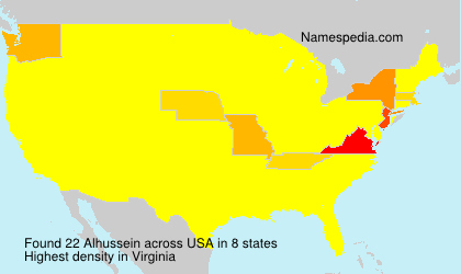 Surname Alhussein in USA Surname Alhussein in USA