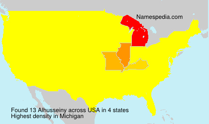 Surname Alhusseiny in USA Surname Alhusseiny in USA