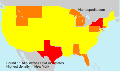 Surname Alibi in USA Surname Alibi in USA
