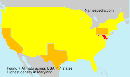 Surname Alimatu in USA Surname Alimatu in USA