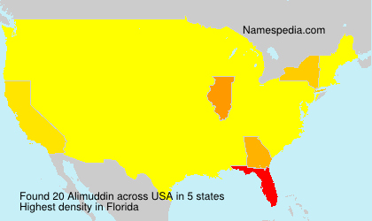 Surname Alimuddin in USA Surname Alimuddin in USA