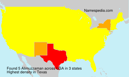 Surname Alimuzzaman in USA Surname Alimuzzaman in USA
