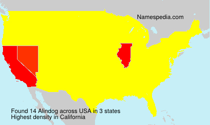 Surname Alindog in USA Surname Alindog in USA