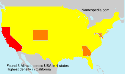 Surname Aliraza in USA Surname Aliraza in USA