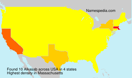 Surname Alkasab in USA Surname Alkasab in USA
