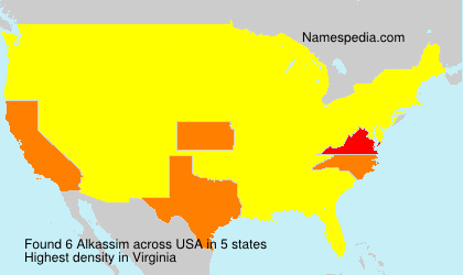 Surname Alkassim in USA Surname Alkassim in USA