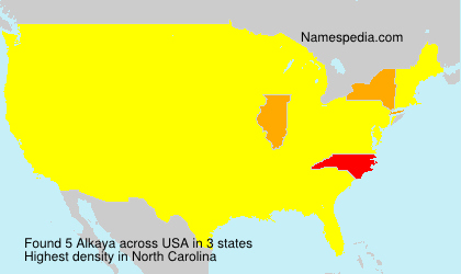 Surname Alkaya in USA Surname Alkaya in USA