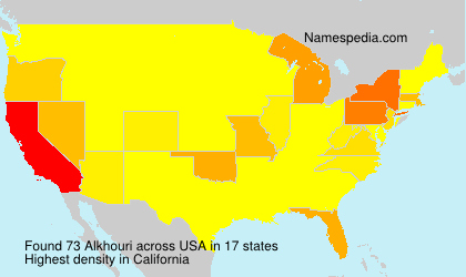 Surname Alkhouri in USA Surname Alkhouri in USA