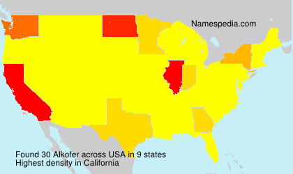 Surname Alkofer in USA Surname Alkofer in USA