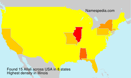 Surname Allali in USA Surname Allali in USA