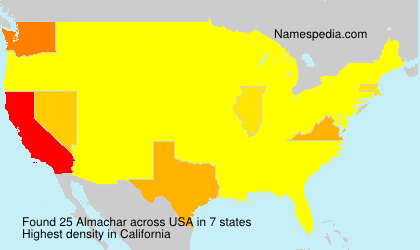 Surname Almachar in USA Surname Almachar in USA